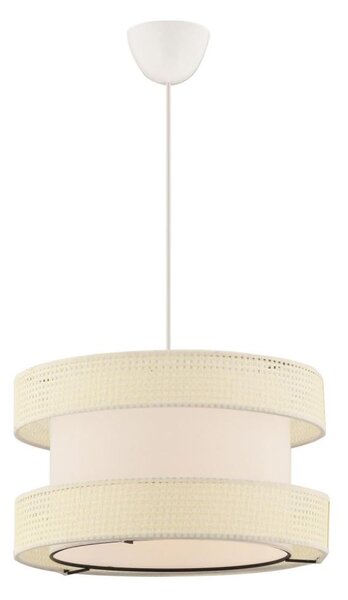 Lustr na lanku HALO 1xE27/60W/230V krémová