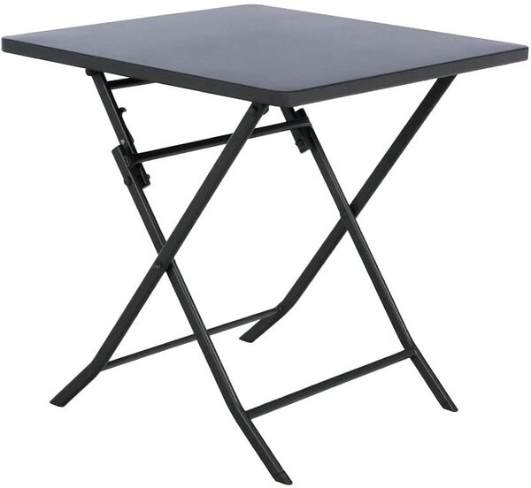 Hesperide skládací kovový zahradní stůl Greensboro 70x70x71cm šedý