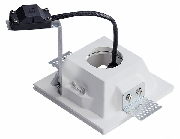 SLV 148071 Plastra downlight, vestavěné sádrové svítidlo, 1x35W GU10 rozměr 13x13cm