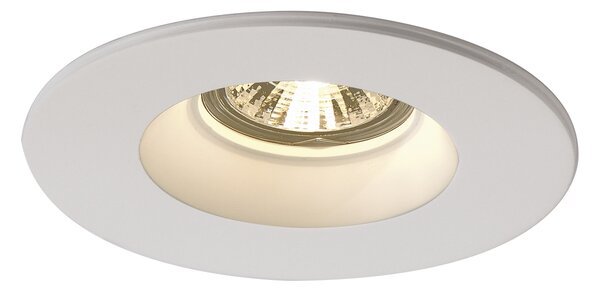 SLV 148070 Plastra downlight, vestavěné sádrové svítidlo, 1x35W GU10 průměr 13cm