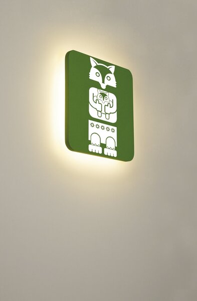 SLV 148019 Plastra Square, nástěnné sádrové svítidlo , LED 9W 3000K rozměr 30x30cm