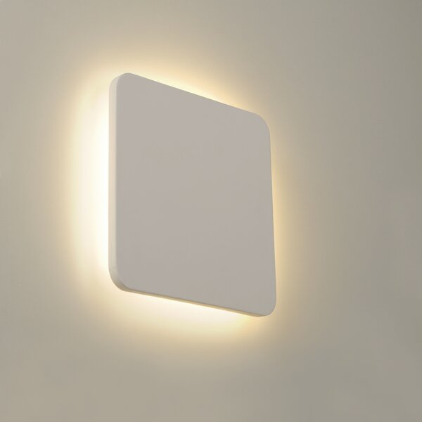 SLV 148019 Plastra Square, nástěnné sádrové svítidlo , LED 9W 3000K rozměr 30x30cm