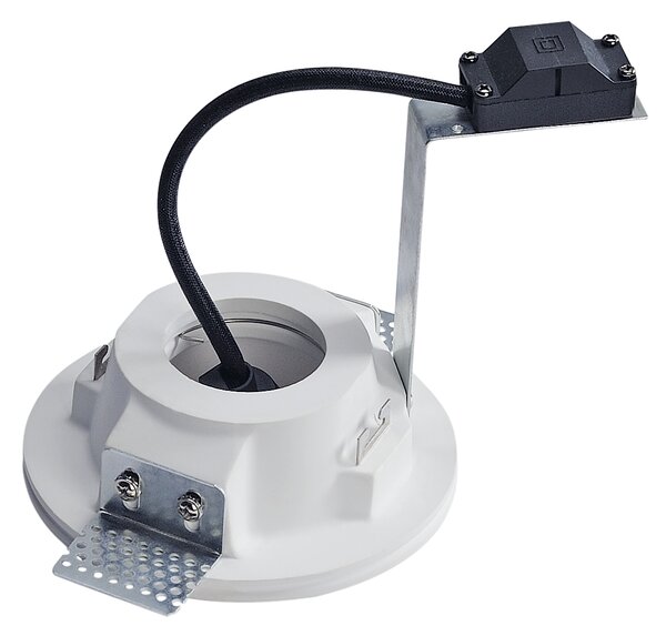 SLV 148070 Plastra downlight, vestavěné sádrové svítidlo, 1x35W GU10 průměr 13cm