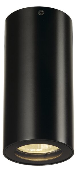 SLV 151810 Enola_B, černé stropní svítidlo, 1x50W GU10, výška 14cm