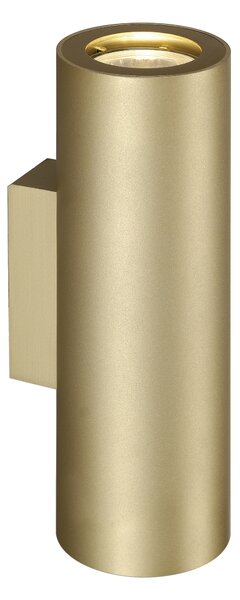SLV 151803 Enola_B, mosazné nástěnné svítidlo, 2x50W GU10, výška 22cm