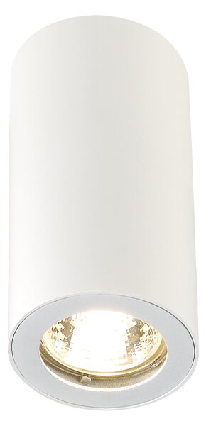 SLV 151811 Enola_B, bílé stropní svítidlo, 1x50W GU10, výška 14cm