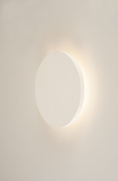 SLV 148091 Plastra Round, nástěnné sádrové svítidlo , LED 7,4W 3000K průměr 26cm