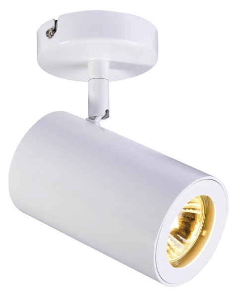 SLV 152011 Enola_B, bílé spotové svítidlo, 1x50W GU10, výška 11,5cm