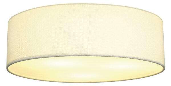SLV 156051 Tenora, stropní svítidlo z bílého textilu, 3x23W E27, prům. 50cm