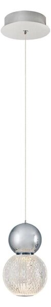 LED Lustr na lanku CREMONA LED/5W/230V 3000K matný chrom