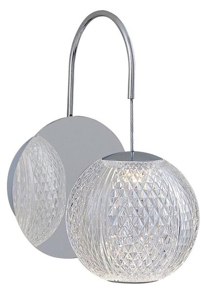 LED Nástěnná lampa CREMONA LED/5W/230V 3000K matný chrom