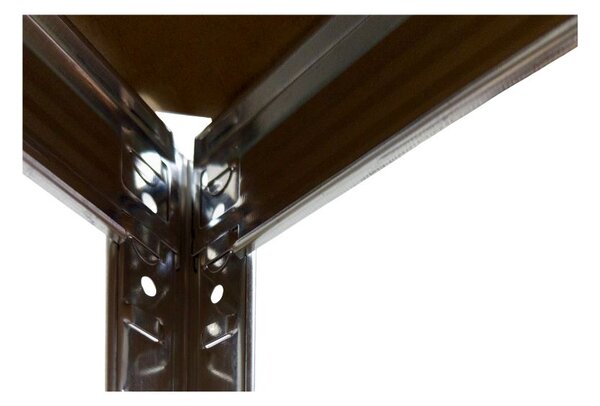 Kovový regál 180x90x40 5 polic - pozinkovaný