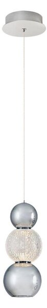 LED Lustr na lanku CREMONA LED/5W/230V 3000K matný chrom