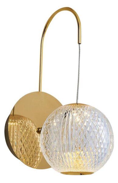 LED Nástěnná lampa CREMONA LED/5W/230V 3000K zlatá