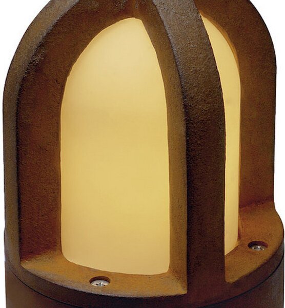 SLV 229430 Rusty Cone, venkovní svítidlo, 1x40W, patina rzi, IP54, 24cm