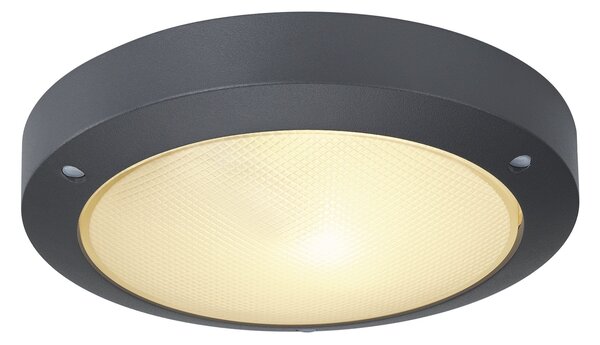 SLV 229075 Bulan, antracitové venkovní svítidlo, 1x60 E14, prům.27cm, IP44