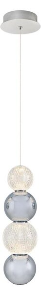 LED Lustr na lanku CREMONA LED/7W/230V 3000K matný chrom