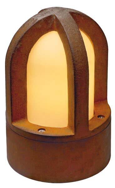 SLV 229430 Rusty Cone, venkovní svítidlo, 1x40W, patina rzi, IP54, 24cm