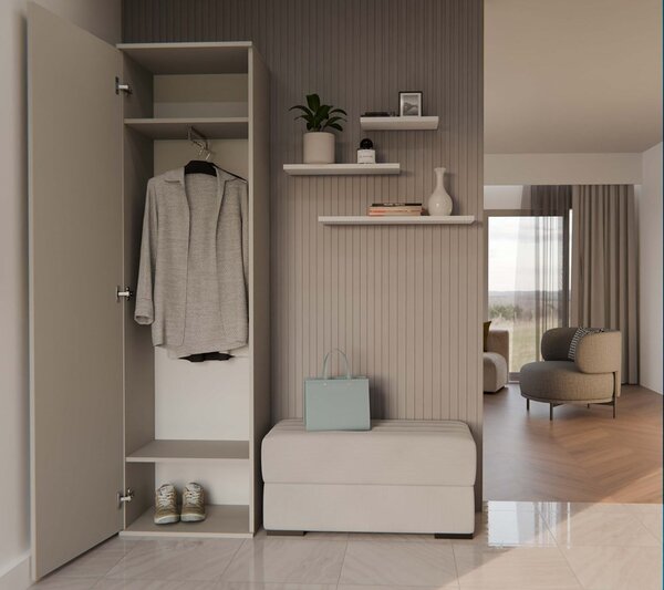 TP Living Předsíňová skříň DUO kašmírová