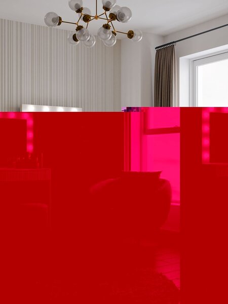TP Living Toaletní stolek s LED osvětlením MARINA Slim kašmír