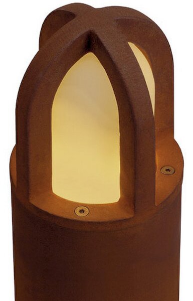 SLV 229431 Rusty Cone 40, venkovní sloupek, 1x11W (energeticky úsporné), patina rzi, IP54, 40cm