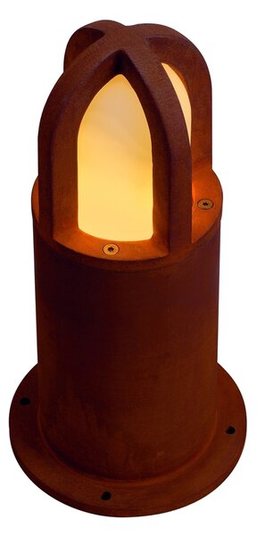 SLV 229431 Rusty Cone 40, venkovní sloupek, 1x11W (energeticky úsporné), patina rzi, IP54, 40cm