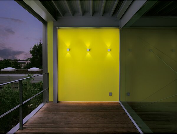 SLV 229551 Theo Ceiling, stropní venkovní svítidlo, 1x75W GU10 ES111, bílá, výška 15cm, IP44