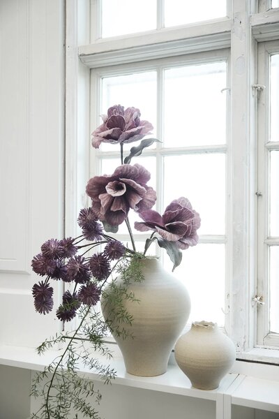 Lene Bjerre Umělá květina Happia Allium - Dusty Plum LB283