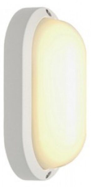 SLV 229931 Terang 2, bílé stropní nebo nástěnné venkovní svítidlo, 11W LED, 3000K, délka 19,8cm, IP44