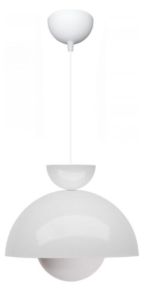 Lustr na lanku SALVA 1xE27/15W/230V bílá