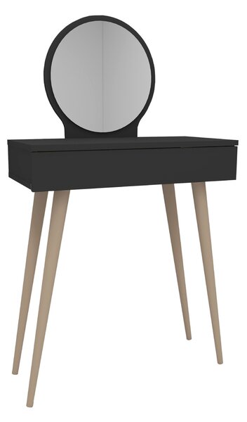 Kosmetický stůl Siena Anthracite
