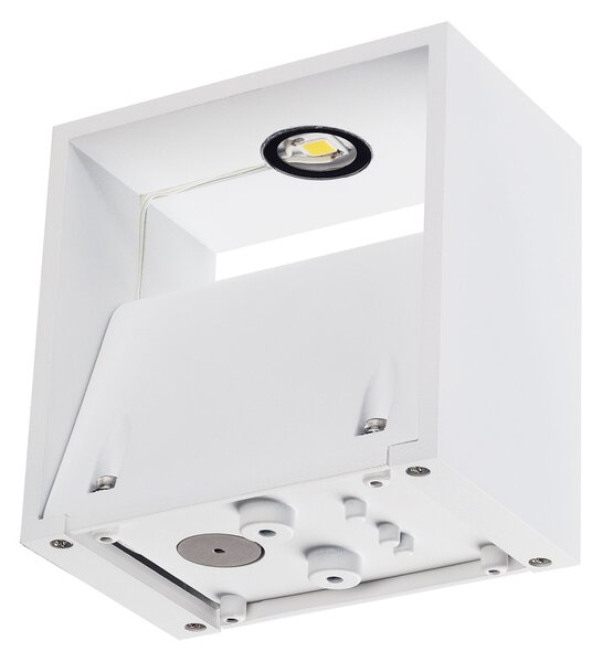 SLV 232101 Logs Wall, nástěnné svítidlo se svícením nahoru/dolu, 6W LED, bílá, šířka 13cm