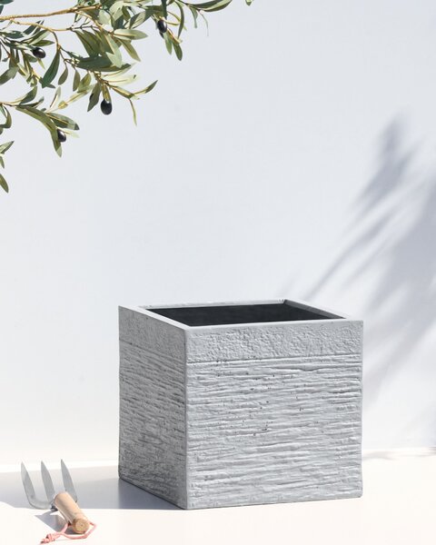 Květináč PAROS 30 cm Světle šedá