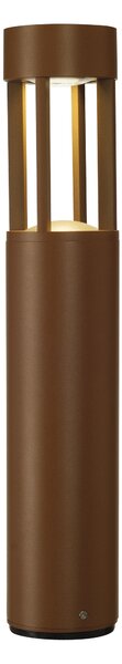 SLV 231817 Slots 45, venkovní sloupek, 6,3W LED 3000K, rez, výška 46,5cm