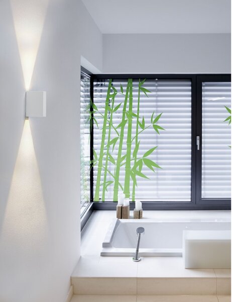 SLV 232465 Quad 1, antracitové nástěnné venkovní svítidlo se svícením dolu, 3W LED, 3000K, výška 8,7cm, IP44