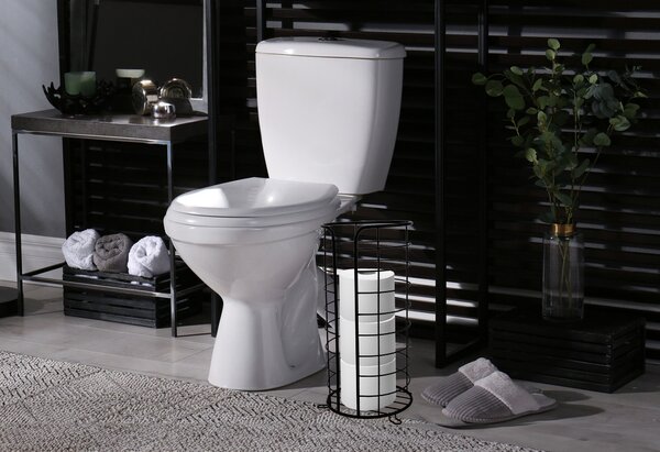 Stojan na ručníky Black 322743A