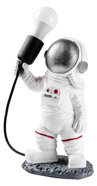 Dětská lampička ASTRONAUT 1xE27/40W/230V stříbrná/bílá