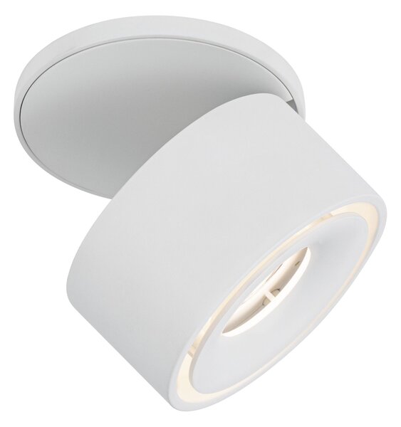 Paulmann 93372 Spircle, bílá zápustná bodovka, 8W LED 3000K, prům. 7,8cm