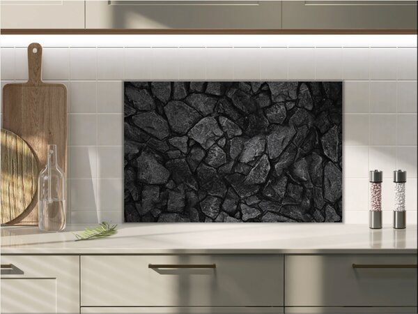 Sklo do kuchyně textura stará skalní stěna - 30 x 60 cm
