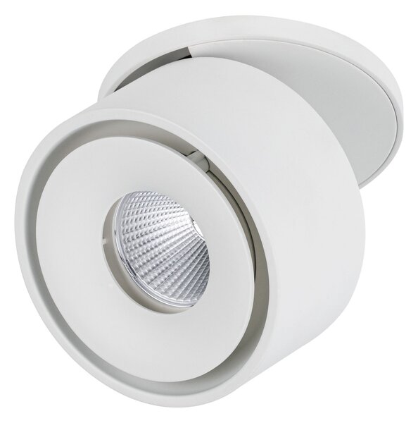 Paulmann 93372 Spircle, bílá zápustná bodovka, 8W LED 3000K, prům. 7,8cm