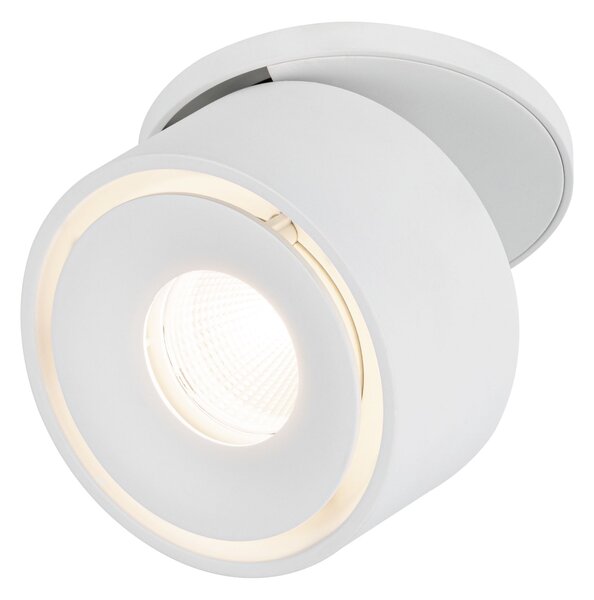 Paulmann 93372 Spircle, bílá zápustná bodovka, 8W LED 3000K, prům. 7,8cm