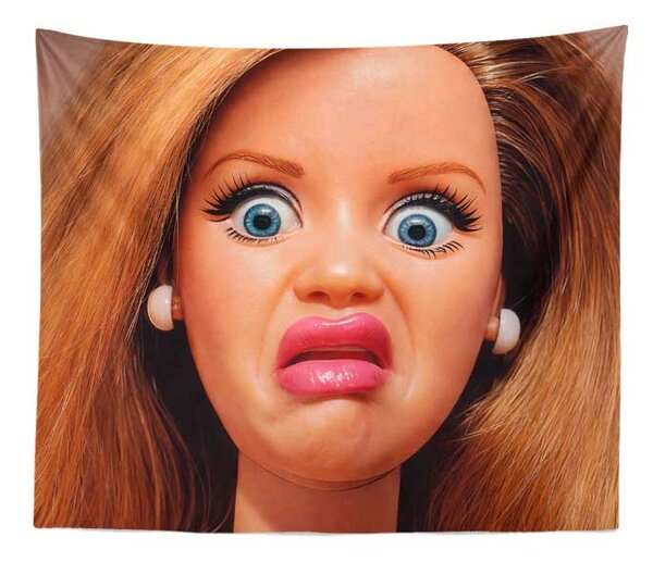 Sablio Deka Znechucená Barbie - Meme Barbie - 150x120 cm