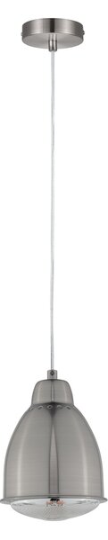 Paulmann 79765 Neordic Hilla, závěsné svítidlo k podpoře růstu rostlin 1xE27, kartáčovaná ocel, průměr 14,5cm