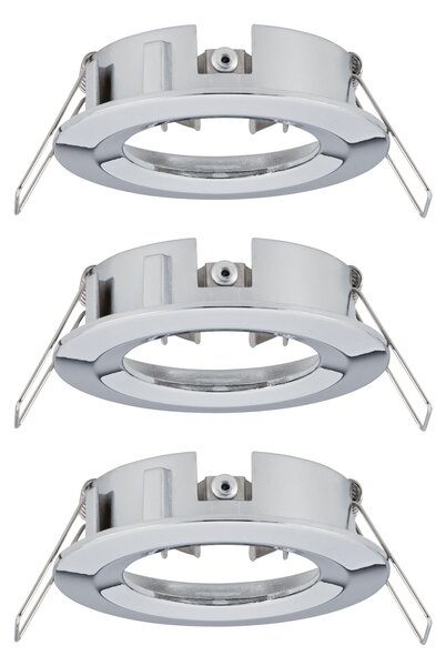 Paulmann 92482 Choose, sada chromových bodovek 3x10W, průměr 7,8cm IP44