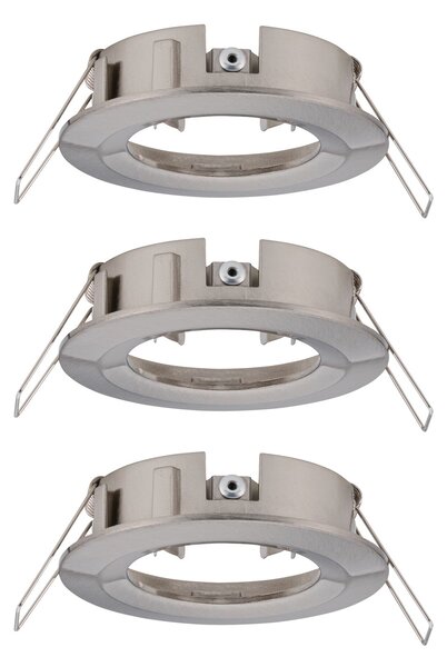 Paulmann 92479 Choose, sada bodovek kartáčovaná ocel 3x10W, průměr 7,8cm IP44