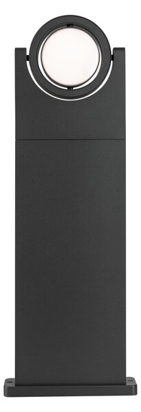 Paulmann 94407 Swivea, venkovní sloupkové svítidlo otočné 360°, LED 8W 3000K, tmavě šedá, výška 63cm, IP44