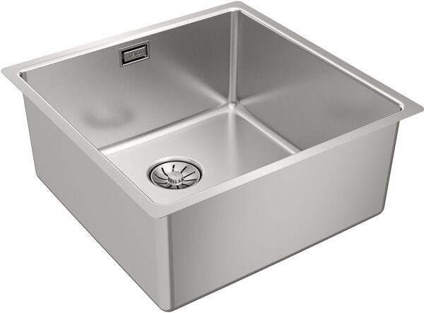 Teka Be Linea ocelový dřez se sifonem 44x44 cm ocel 115000064