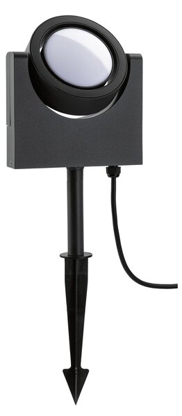 Paulmann 94408 Swivea, venkovní reflektor otočný 360°, LED 8W 3000K, tmavě šedá, IP44