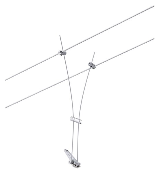 Paulmann 94487 Comet, chromový spot pro lankový systém, 1xGU5,3 max.50W
