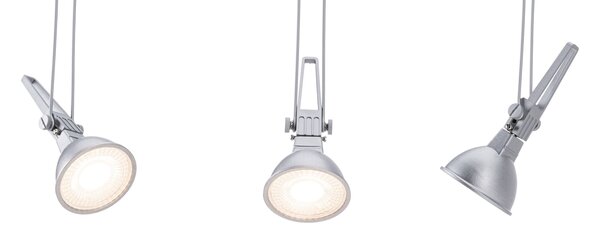 Paulmann 94487 Comet, chromový spot pro lankový systém, 1xGU5,3 max.50W